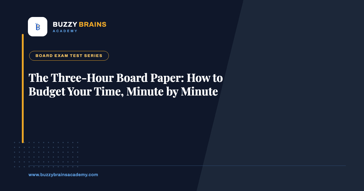 The Three-Hour Board Paper: How to Budget Your Time, Minute by Minute