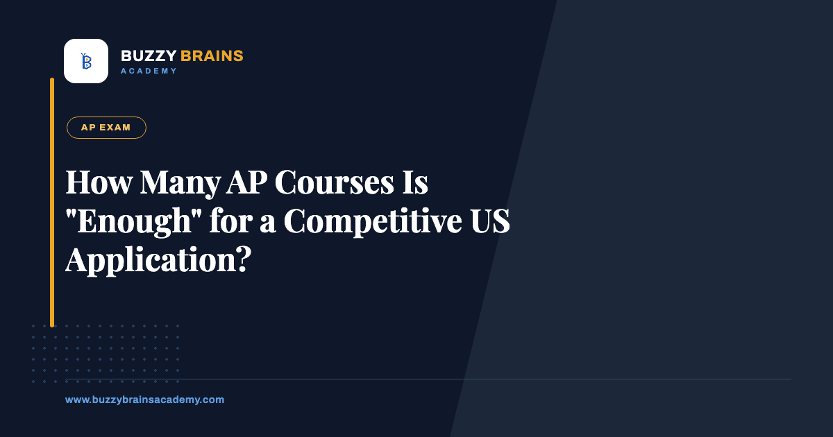 How Many AP Courses Is "Enough" for a Competitive US Application?
