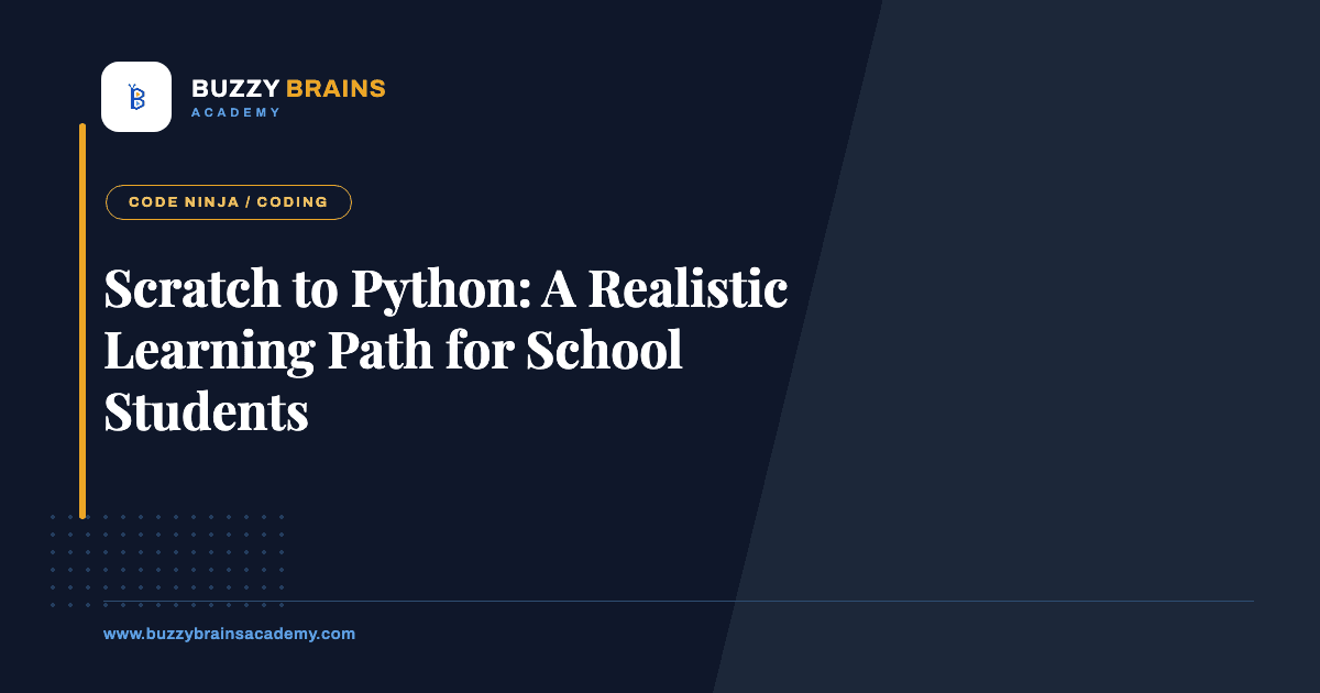 Scratch to Python: A Realistic Learning Path for School Students