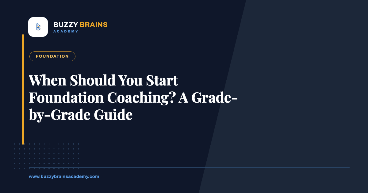 When Should You Start Foundation Coaching? A Grade-by-Grade Guide