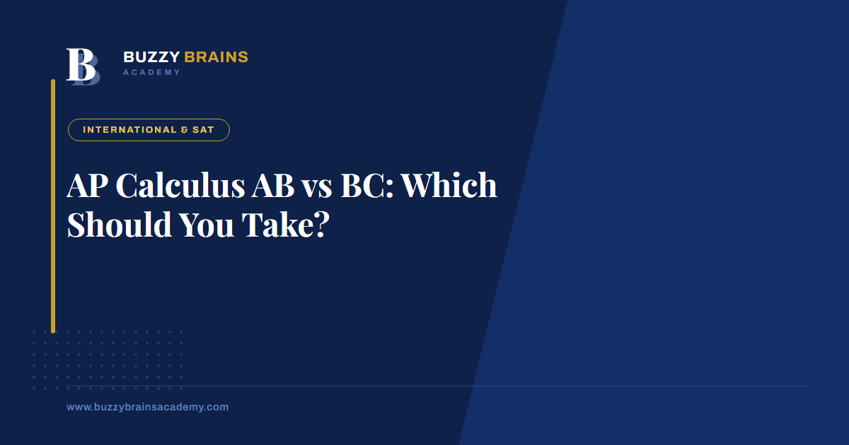 AP Calculus AB vs BC: Which Should You Take?