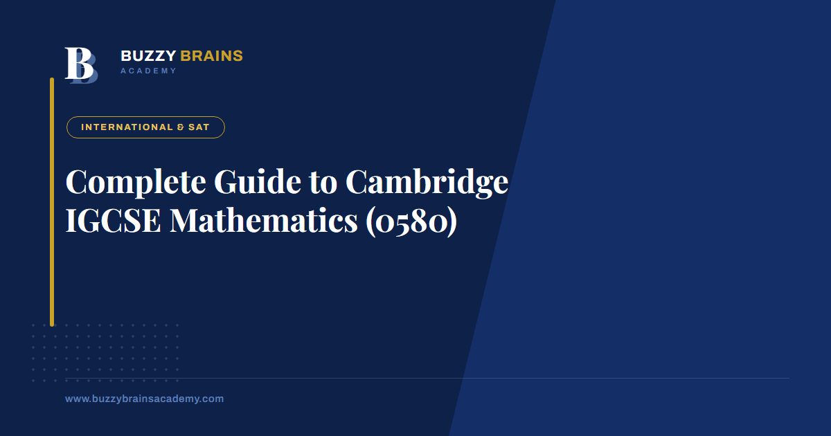 Complete Guide to Cambridge IGCSE Mathematics (0580)
