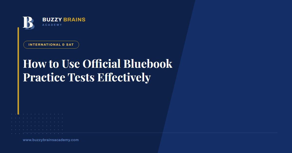 How to Use Official Bluebook Practice Tests Effectively