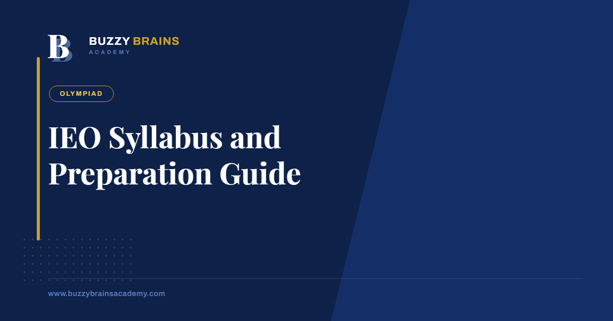 IEO Syllabus and Preparation Guide