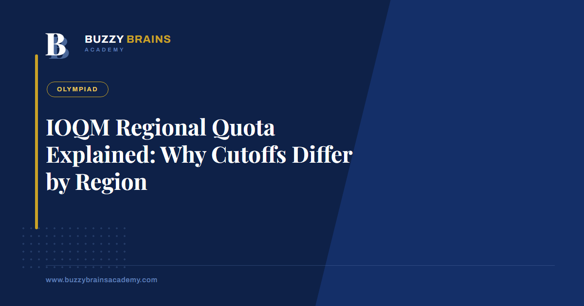 IOQM Regional Quota Explained: Why Cutoffs Differ by Region