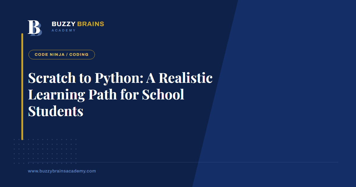 Scratch to Python: A Realistic Learning Path for School Students